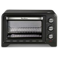 Moulinex OX4448 Optimo Elektroofen, 19 l, Leistung 1380 W, Schwarz