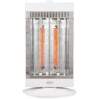 Argoclima Alan Indoor Weiß 1000 W Elektrischer Quarz-Raumheizer