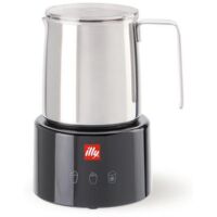 Illy illy Milchaufschäumer Edelstahl / schwarz by Piero Lissoni (23760)