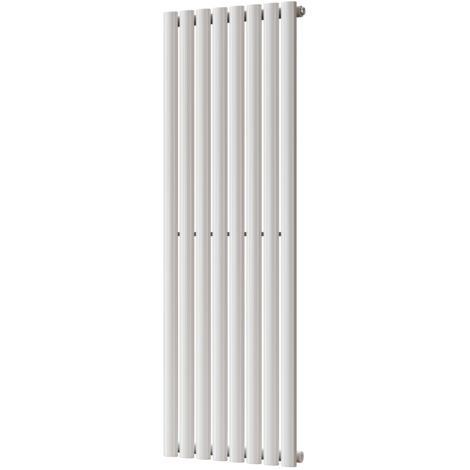 Omeara - White Vertical Radiator H1400mm x W464mm Single Panel (1/3)
