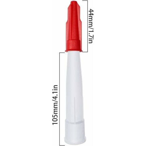 6er Pack Gelbe Silikon-Dichtkappen – Perfekt Für Rohre, Düsen & Schraubverschlüsse