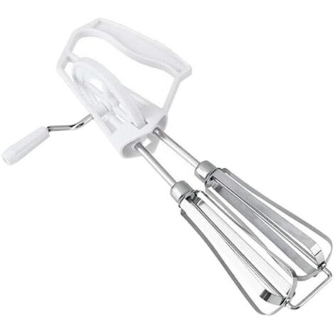 Manueller Eierschläger - Edelstahl-Handgericht, Antihaft-Mixer | Leicht zu reinigendes tragbares ergonomisches Design, Geschirrspüler Sicher, Ideal