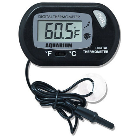 3 Stück) Digitales LCD-Aquariumthermometer mit Saugnäpfen und wasserdichter Sonde für Aquarien 3 Stück) Digitales LCD-Aquariumthermometer mit Saugnäpfen und wasserdichter Sonde für Aquarien