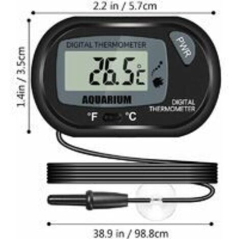 PC Wasserkühlung Temperatur Detektor,LCD Pointer Display Digitalthermometer Thermometer,Zeigerthermometer Temperature Meter mit wasserdicht Sonde für Computer Wasserkühlung PC Wasserkühlung Temperatur Detektor,LCD Pointer Display Digitalthermometer Thermometer,Zeigerthermometer Temperature Meter mit wasserdicht Sonde für Computer Wasserkühlung