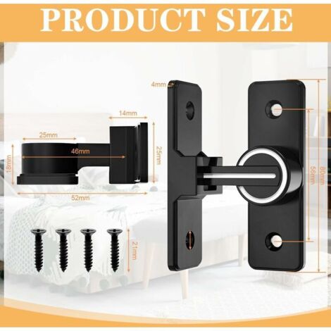 4x Torsionsrückholfeder Für Türschlösser – 90° & 165°, 2,5 Mm / 2 Mm – Links & Rechts – Reparaturzubehör