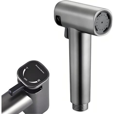 Messing Duschkopf Antik Handbrause Schwarz - Wassersparend Für Standard Armaturen, Klassisches Design