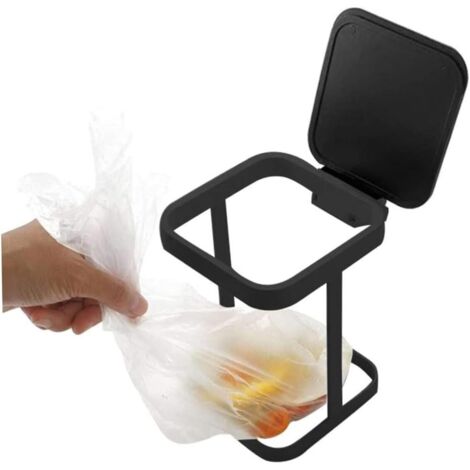 Desktop Trash Bag Rack Trash Rack Metal Trash Bag Rack Cabinet Portable ...