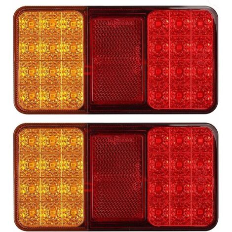 2 Stück LED-Rücklichter, E-geprüfte Parkpositionsanzeige mit 2 x 18 ...