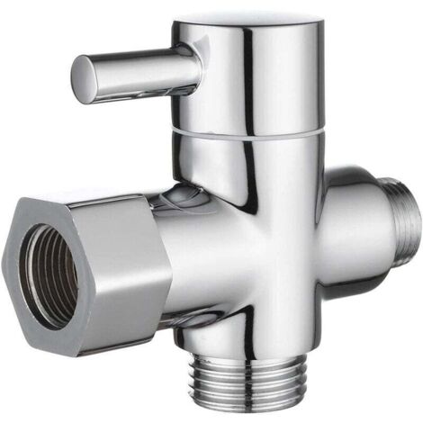 3-Wege-Umstellventil Aus Massivmessing – 5,1 Cm I Produktbild-Vorschau 3