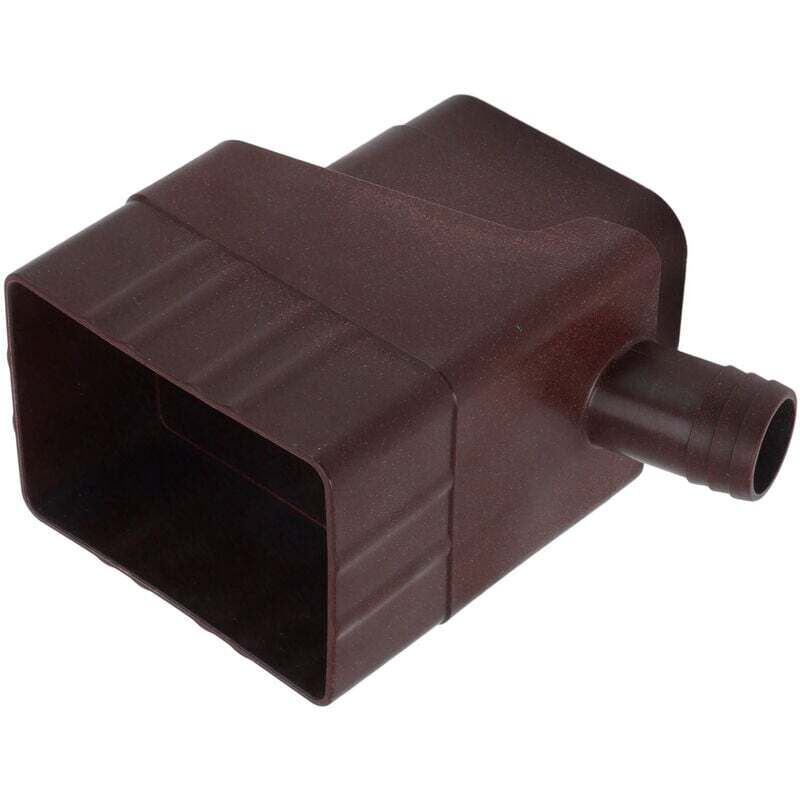 Speedy Collettore Deviatore Acqua Piovana 75-110mm Per Pluviale - Kit Con Trapano E Fascette