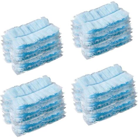 Hlimior Lot de 60 recharges de plumeau à 180° compatibles avec les plumeaux Swiffer 180°, remplacement robuste avec 2 poignées supplémentaires, non parfumées (60 recharges + 2 poignées