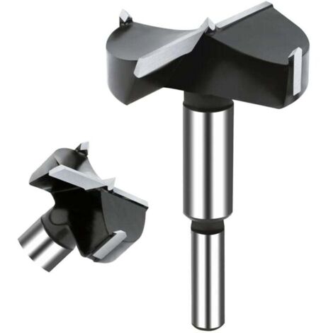 Punta Da Trapano Forstner In Carburo Di Tungsteno 31 Mm – Per Legno Duro E Compensato, Gambo Tondo 10 Mm, Profondità 70 Mm