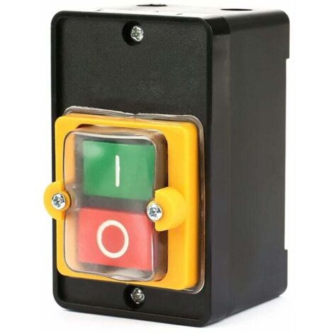 Interruttore Di Sicurezza 230V 20A IP54, Impermeabile E Antipolvere, Per Seghe E Fresatrici, Monofase/trifase