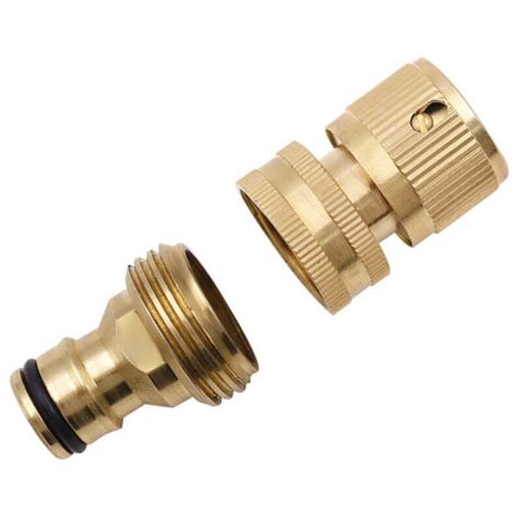 Connettori Rapidi Per Tubo Carburante ABSOPRO - Set Di 2, 3/8" A 1/4", Rosso, Per Test Tenuta E Collegamenti