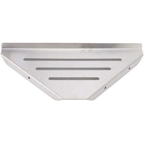 Mensola angolare per doccia 305mm Nero opaco, 304 in acciaio inox