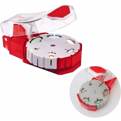 Lpitoy Divisore Rotondo Divisore Circolare in Ceramica Strumento di Misurazione della Ceramica Argilla Modello di Divisione Uguale Strumento di Argilla Strumento di Ceramica per Artigianato