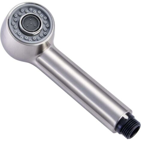 Soffione Estraibile Per Rubinetto Da Cucina – Ugello Di Ricambio In ABS, Doccia Con Miscelatore Aeratore G1/2, Colore Argento