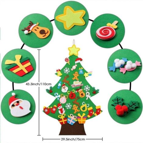 46 Migliore albero di natale in feltro per bambini nel 2024: secondo