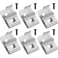 4 Ganci A Clip Per Cintura In Acciaio Inox 304 – Compatibili Con Trapani Dewalt 20V (DCD980, DCD985, DCD780), Con Viti Incluse