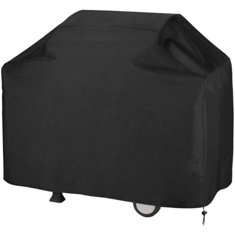 Funda para barbacoa de gas - Resistente, Oxford 210D, protección para barbacoa, compatible con Weber, Brinkmann y Char Broil, resistente a los rayos UV, al agua y a los desgarros (145 x 61 x 117) (1/5)