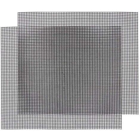Alfombrilla para barbacoa, reutilizable, cortable, antiadherente, 2 piezas (4236 cm) (1/4)