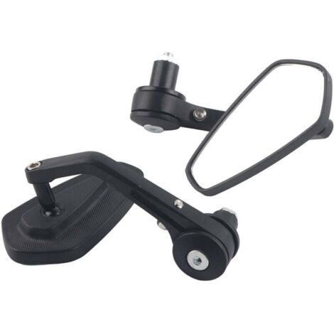 ZVD espejos retrovisores universales de aluminio para manillar de motocicleta de 7/8"