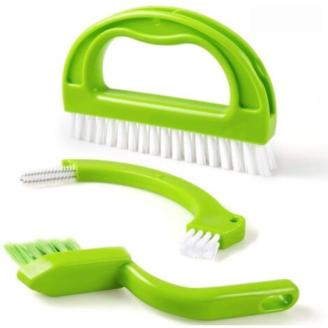 Cepillo para limpiar juntas de azulejos, 3 en 1, para cocina, ducha y suelo. (1/5)