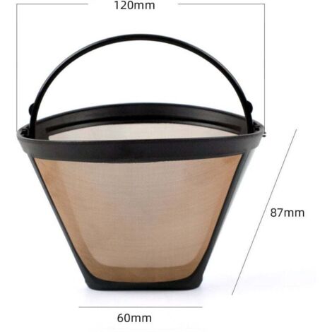 Lot De 2 Filtres Pressurisés 1 Et 2 Tasses 51mm - Compatible Cecotec, Ufesa, Delonghi, Breville - Acier Inoxydable