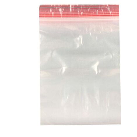 Paquete de 100 bolsas ziplock - 25 x 35 cm - Plástico - Cierre zip - 40 tamaños a elegir (1/4)