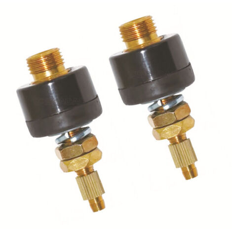 Schweißbrenner Argon-Lichtbogenschweißgerät Gas-Elektro-Schnellverbinder für Schweißbrenner 70 x 15 mm (2 Stück) (1/5)
