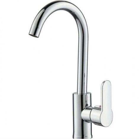 Grifo de cocina de agua fría y caliente, conjunto doméstico, lavabo de cobre, rotación universal (1/4)