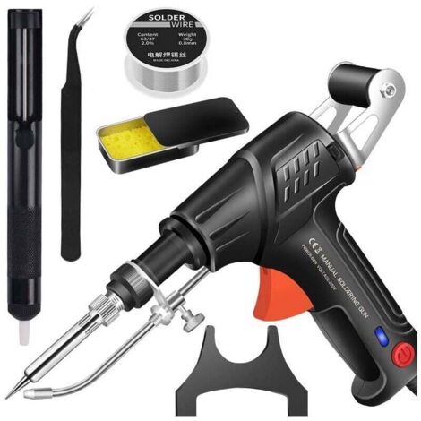 Herramienta de soldadura láser con calentamiento interno industrial, juego de pistola de soldadura multifuncional, herramienta de soldadura de precisión, calentamiento interno automático de conexi (1/4)