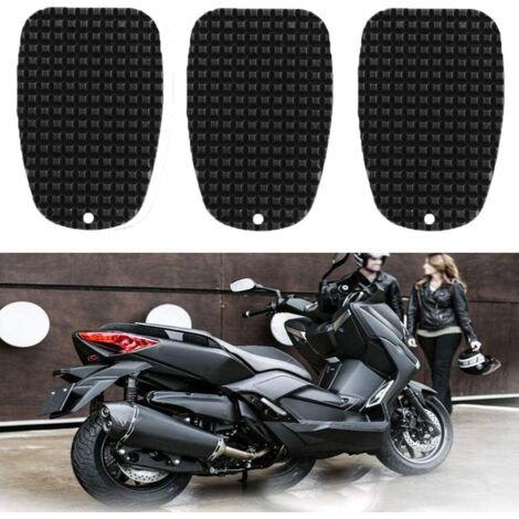 Motorrad-Ständerkissen, rutschfeste universelle Motorrad-Seitenständerplatte, Motorrad-Fußstützplatte zum Parken auf heißen Straßen, Gras, weichem Boden und mehr (1/5)