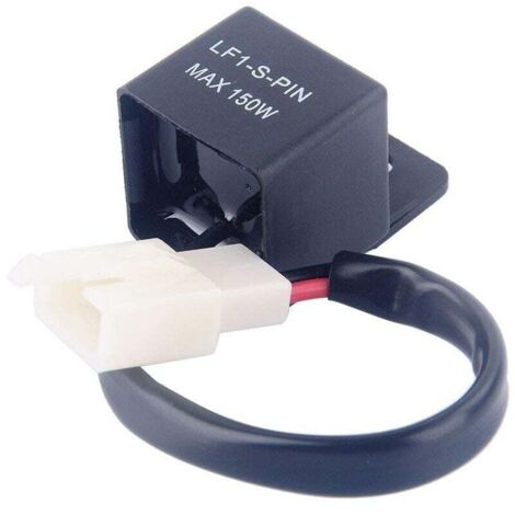 Relé intermitente LED de 2 pines y 12 V para coche y motocicleta (1/4)