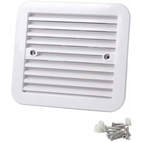 Ventilador silencioso para autocaravana, 12 V, 175 x 155 mm, con salida de ventilación. (1/4)