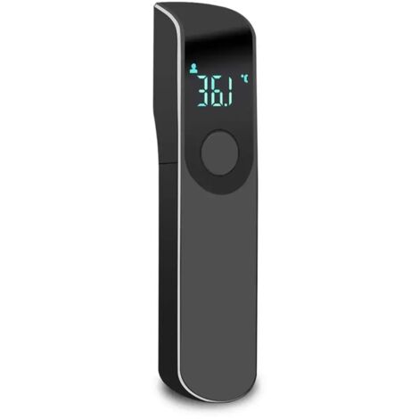 Termómetro infrarrojo digital compacto Medición de temperatura rápida médica sin contacto de mano (1/5)
