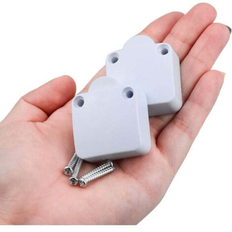 Interruptor Puerta Armario Jeani 143AW 2A Blanco | Tipo 'push To Make' | Fabricado En Reino Unido