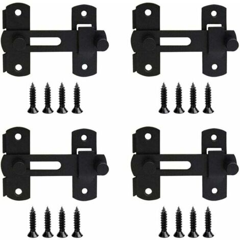 Keadic - Juego De 170 Clips Para Panel De Coche Con Tornillos Para Puerta De Salpicadero Interior SAE, Color Negro