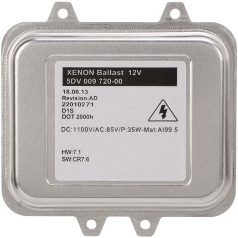 Unidad de control de la ECU del balasto del faro de xenón HID D1s 5DV00972000 12 V, repuesto para las series 5, 6 y 7 (1/4)