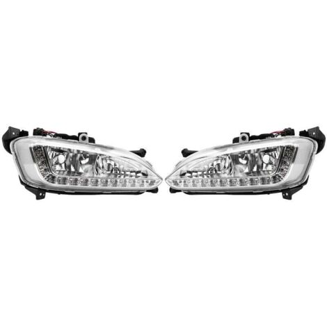 1 par de luces antiniebla diurnas DRL para Hyundai Santa Fe/IX45 2013-2015
