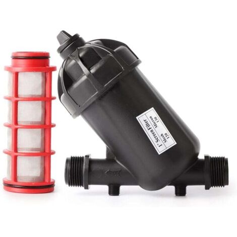 Filtro de agua para riego por goteo ZVD, malla 120, 130 micrones, ideal para jardinería y agricultura