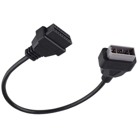 Cable de diagnóstico, conector adaptador OBD2 de 14 pines a 16 pines para Nissan