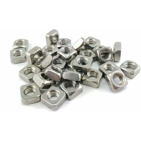 Tuerca cuadrada DIN 557 acero inoxidable (M6) x50