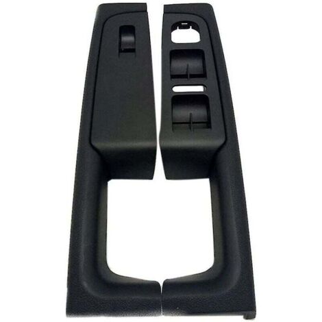 ZVD- Para Skoda Superb manija de puerta marco del apoyabrazos izquierdo y derecho, Negro- (1/4)