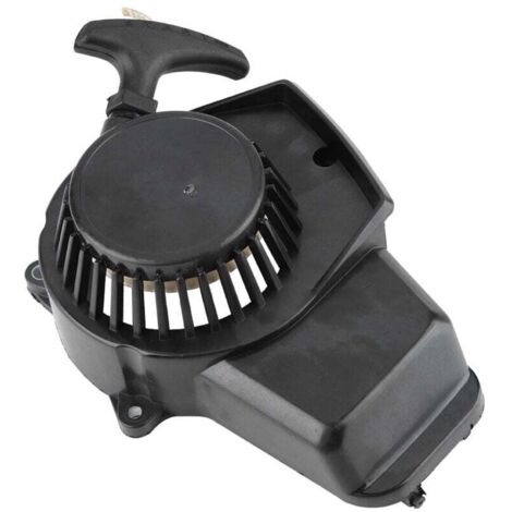 Arranque de tracción de 47-49 cc, 2 tiempos, para motocicleta universal, Dirt Quad, encendedor (negro), arranque de retroceso, minimoto. (1/4)