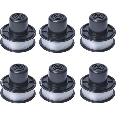 A6226 Bobina di filo compatibile con decespugliatore automatico Auftipp GL250 / GL310 / GL360 / GL360SB con filo da 6 m, confezione da 6 (1/4)