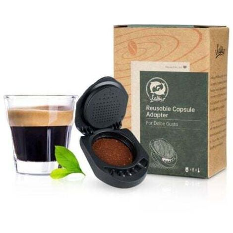 Cápsulas de café rellenables para Dolce Gusto, reutilizables, adaptador diario, compatibles con Genio, accesorios para cafeteras.