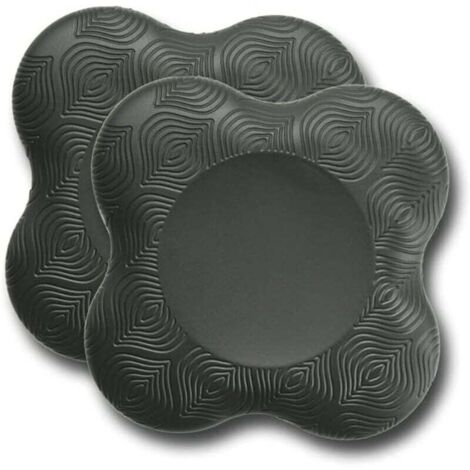 Cojines de yoga para rodillas y codos (paquete de 2) - Espuma extra gruesa para rodillas, codos, muñecas, manos y cabeza - Almohadillas para pilates y arrodillarse (1/4)