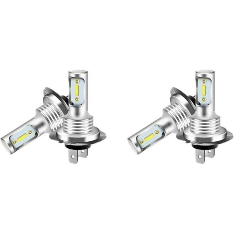 Kit de luces antiniebla ZVD-4X H7 LED 6000K Super White 110W 8000LM Kit de bombillas de luz baja (1/4)