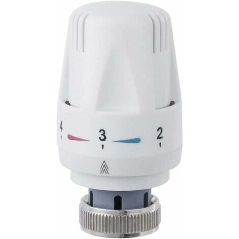 Válvula termostática para radiador ZVD, cabezal de termostato M30 x 1,5, repuesto para casa y oficina.